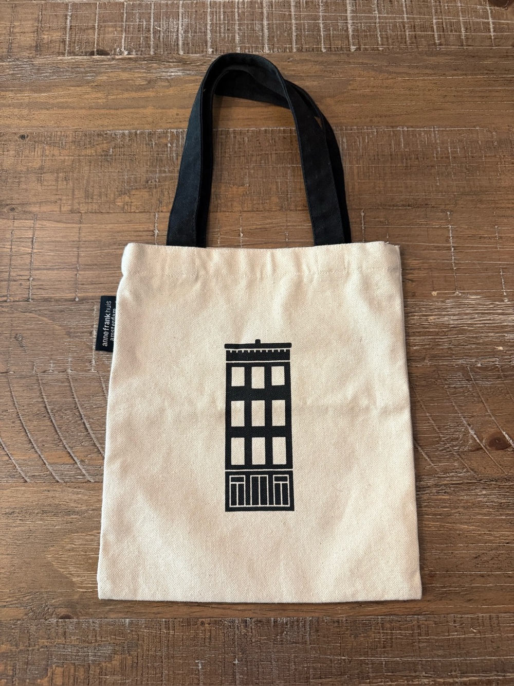 Anne Frank Canvas Mini Tote Bag